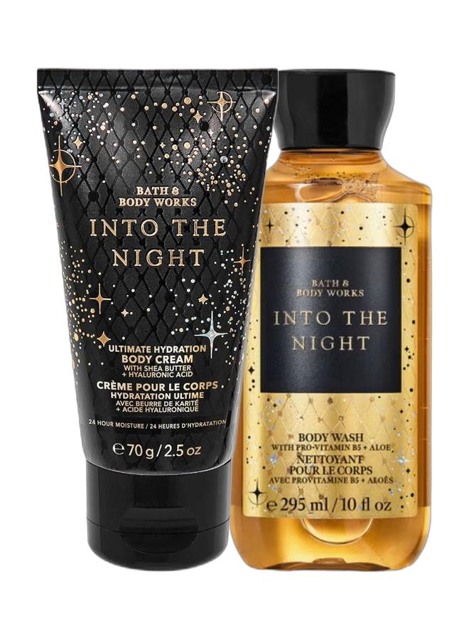 Bath & Body Works Into the Night Bundle (Body Cream + Body Wash) - Image 1